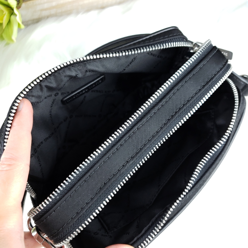 🌺NWT Michael Kors SM Kenly sequin crossbody bag - Picture 8 of 11